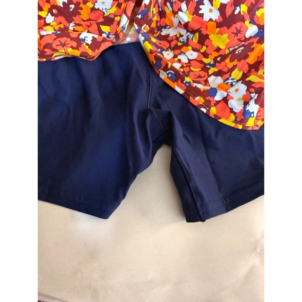 Outdoor Voices The Exercise Dress Small Paprika Blooms Orange Floral Athleisure - Picture 3 of 7